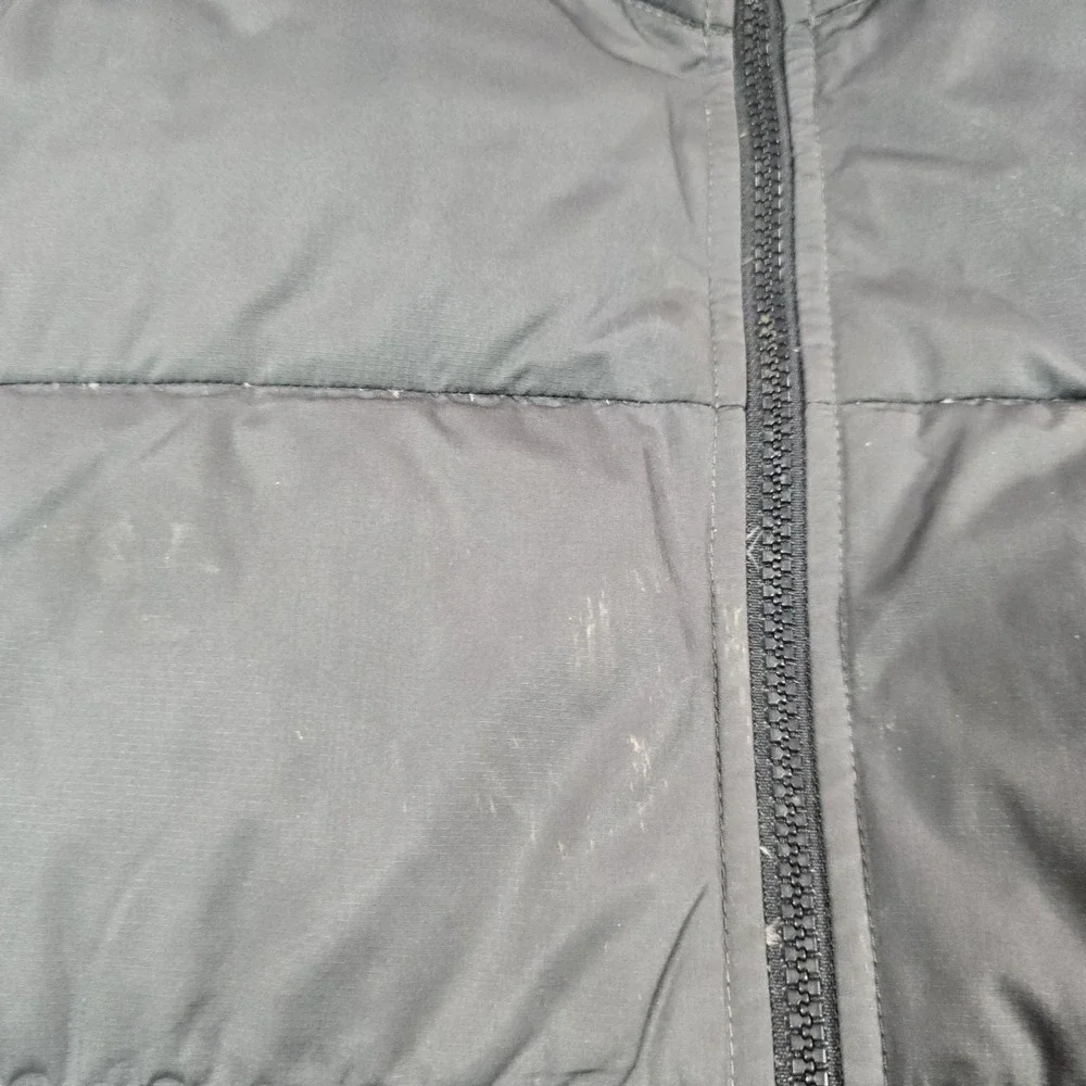 The North Face Jacket Mens XL Gray 550 Down Puffer Full Zip Winter Outdoor